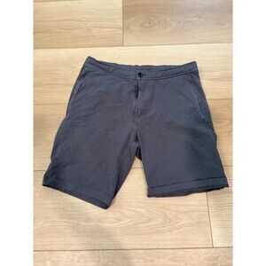 Good Man Brand Men Shorts Size M Medium Gray Chino Stretch Cotton Spandex